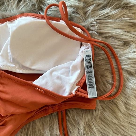 Burnt Orange Adjustable Swimsuit Top - Picture 7 of 9